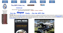 Desktop Screenshot of chryslerclub.org